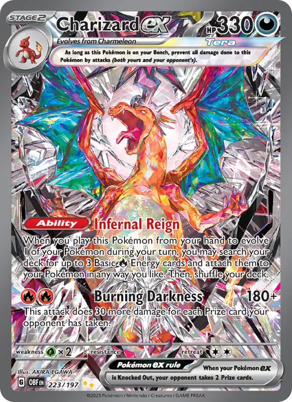 Charizard ex · Obsidian Flames #223